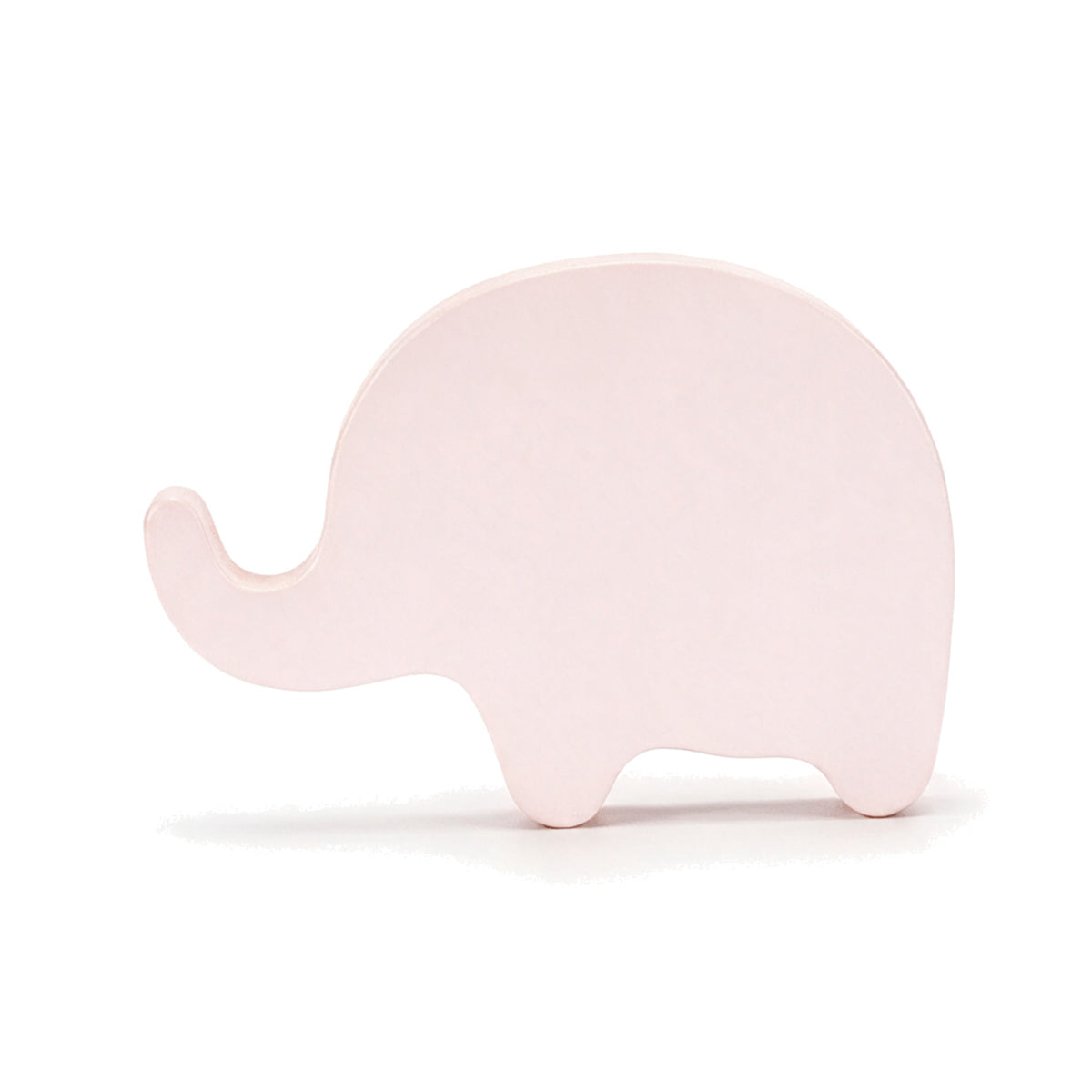 Jaladera Elefante Madera - Rosa Pastel