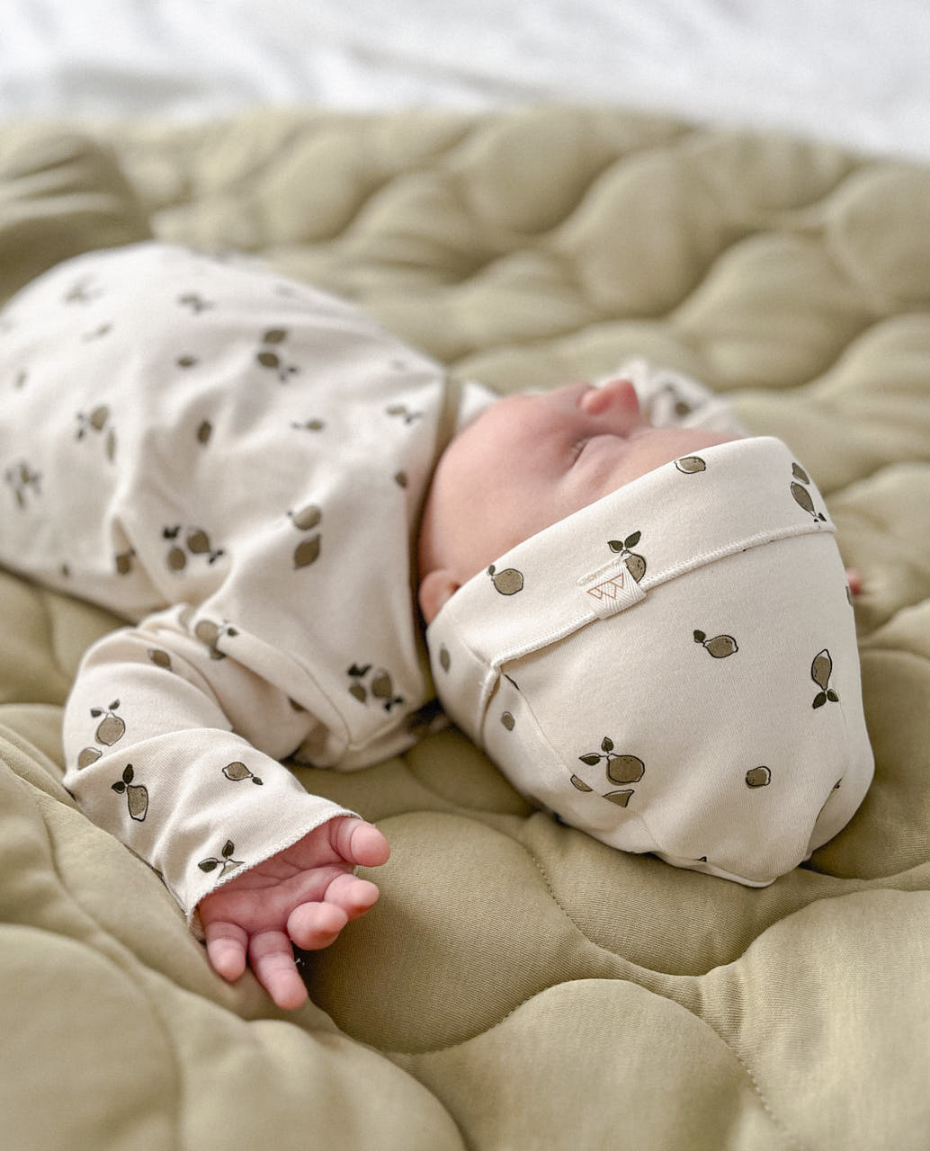 Baby Hat - NB - Limes