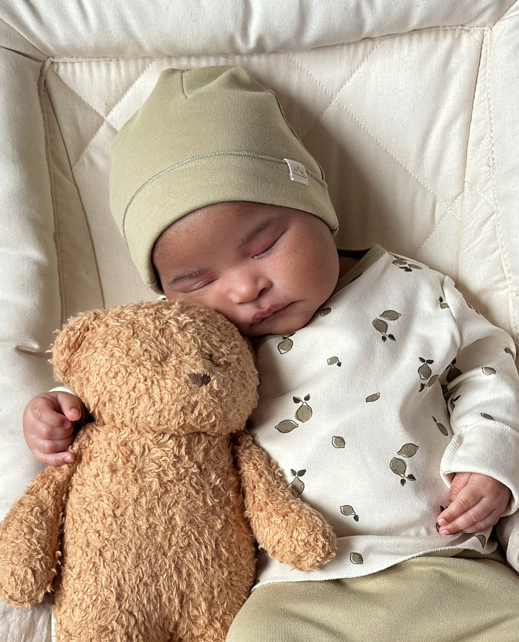 Baby Hat - NB - Kakhi