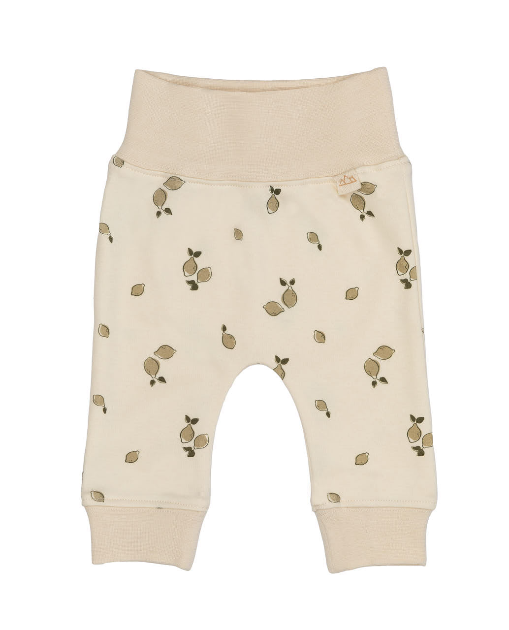 Knitted Baby Set Leggings y T-Shirt - NB - Limes