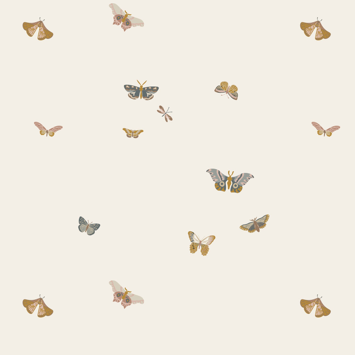 Funda Colchón Cambiador de Muselina - Saranoni - Butterfly