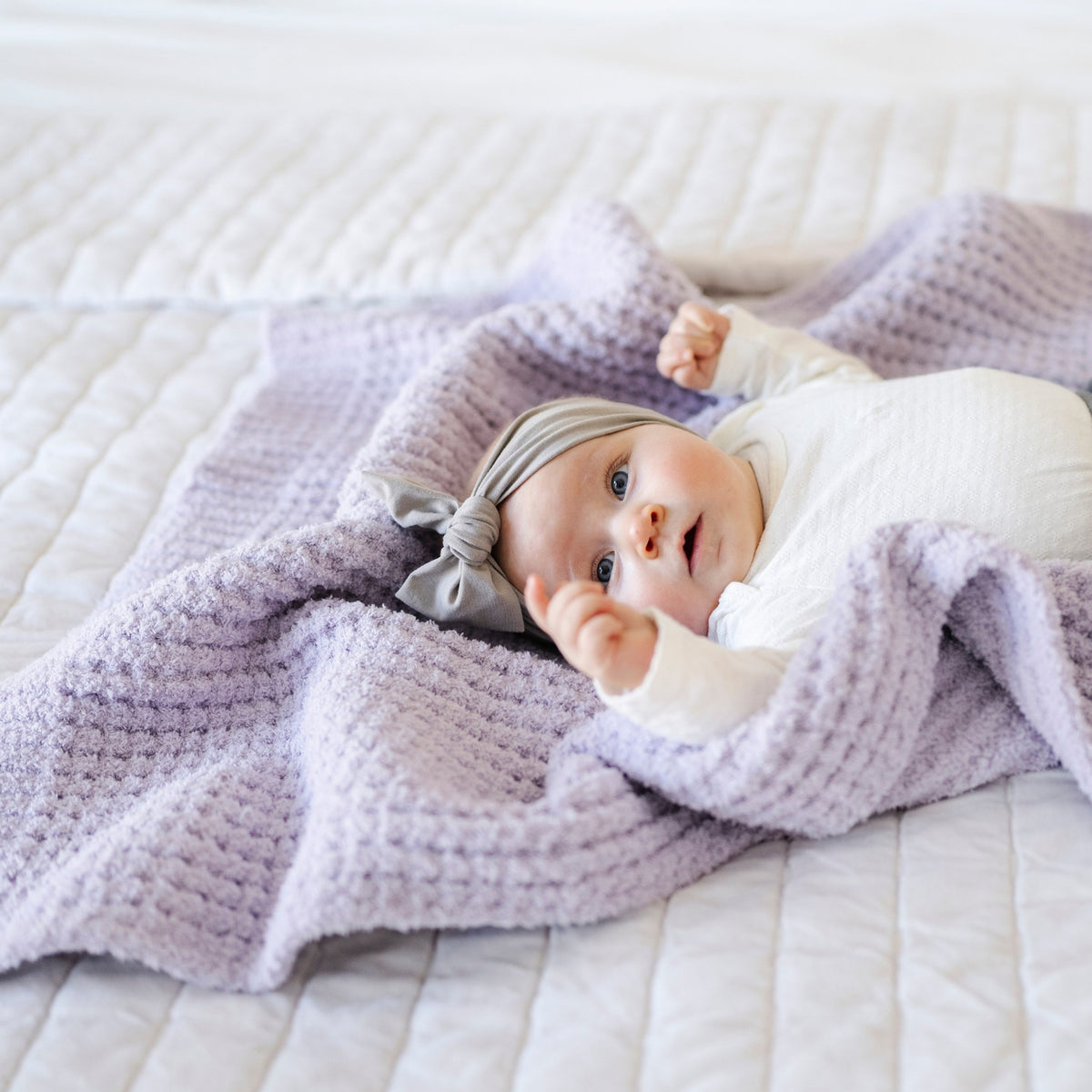 Cobija Waffle Knit - Wisteria