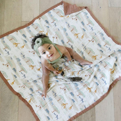 Colcha de Cuna - Cotton Muslin - Savannah