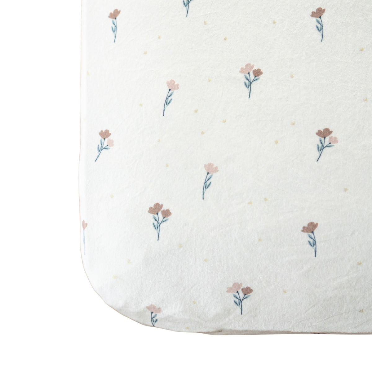 Sábana de Cuna - Minky Stretch Luxe - Florals