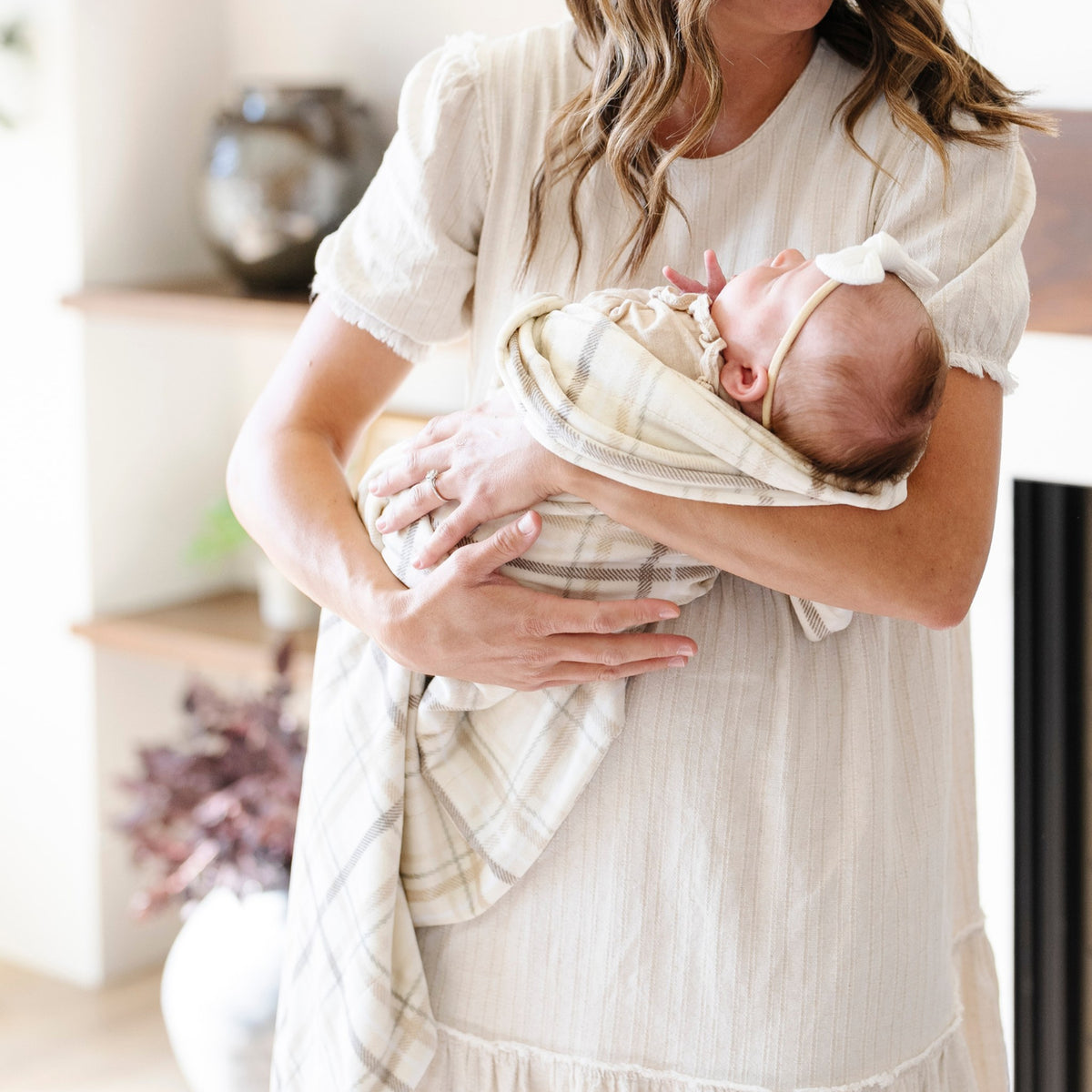 Cobija Minky Stretch - Plaid