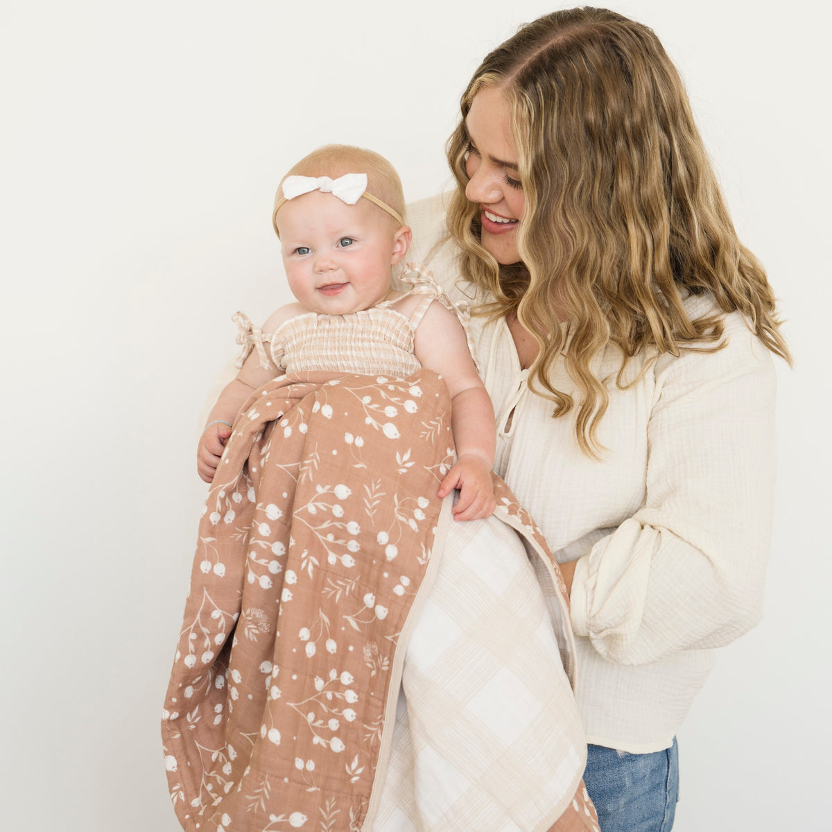 Colcha de Cuna - Cotton Muslin - Simple Buds