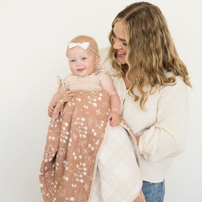Colcha de Cuna - Cotton Muslin - Simple Buds