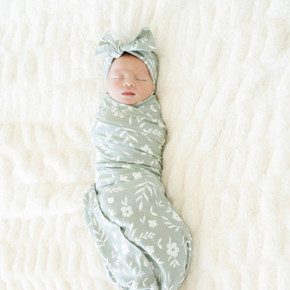 Swaddle Elástico - Sweet Alyssum