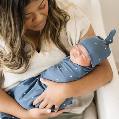 Swaddle Elástico - Denim Triangle