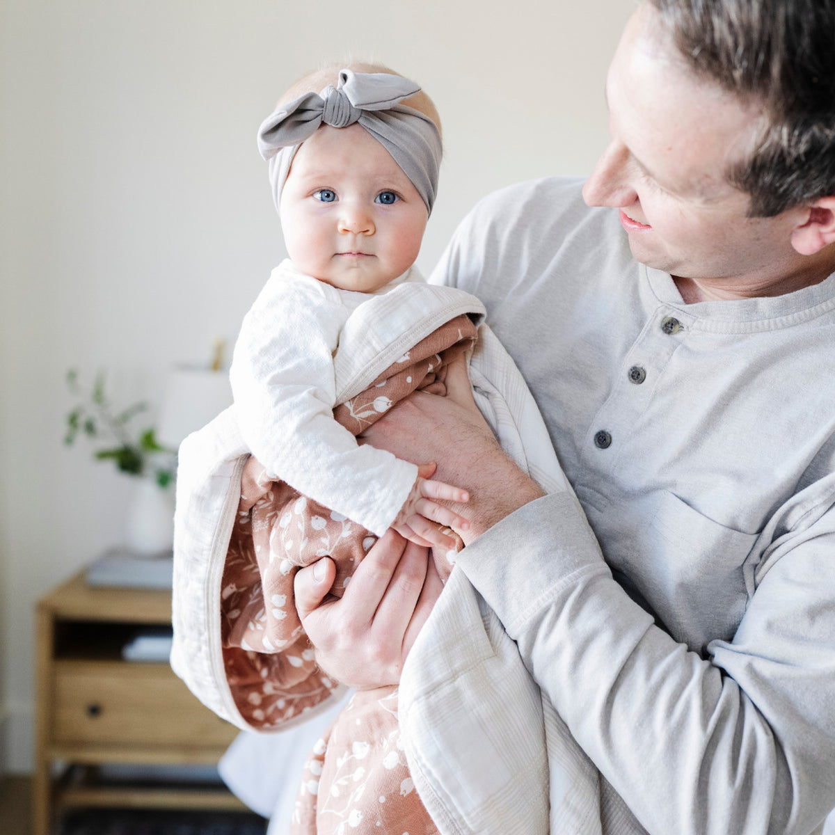 Colcha de Cuna - Cotton Muslin - Simple Buds