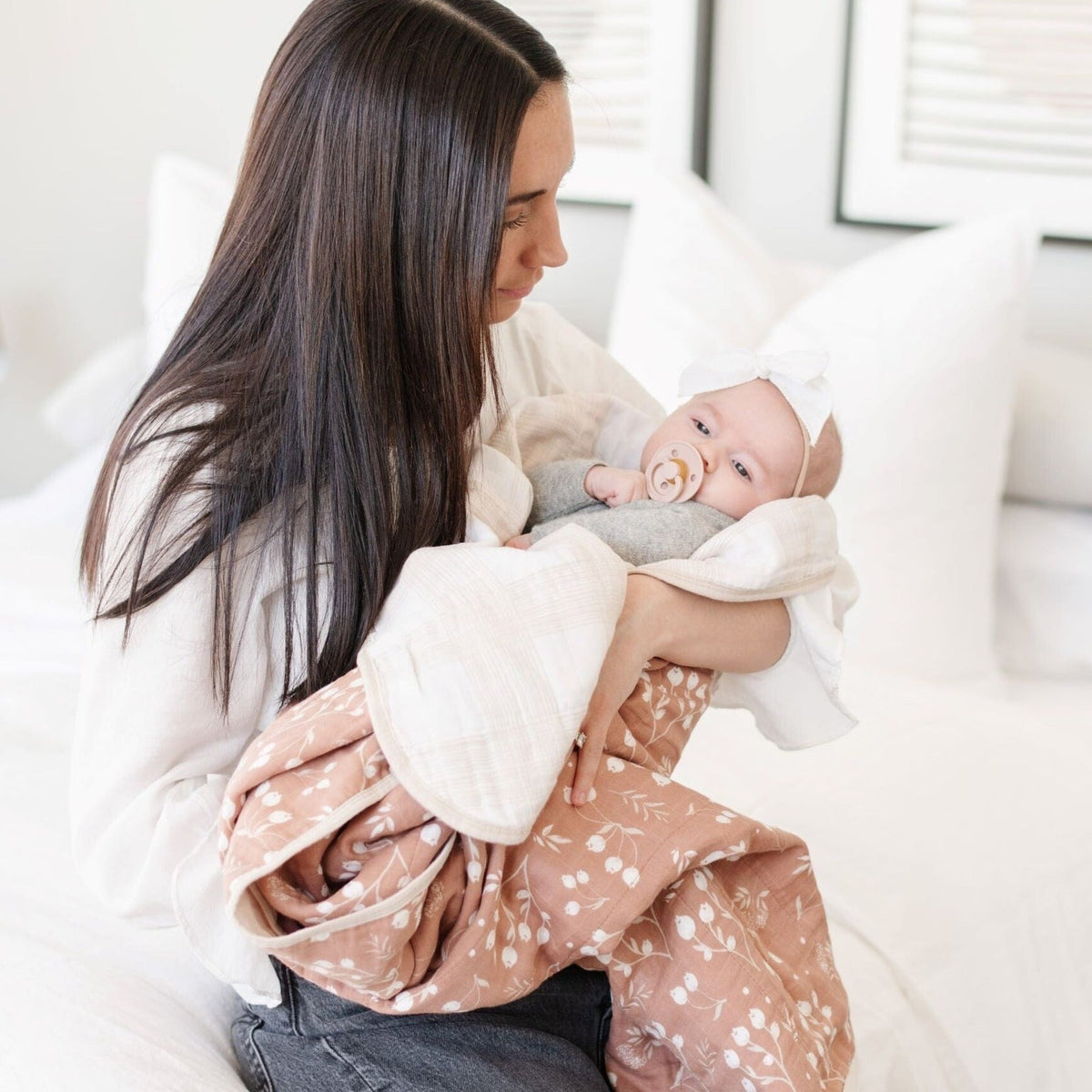 Colcha de Cuna - Cotton Muslin - Simple Buds