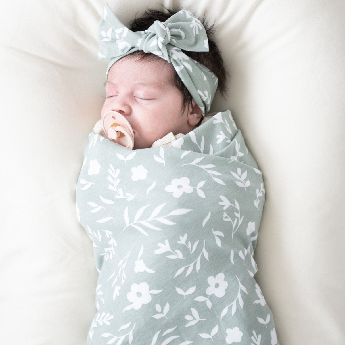 Swaddle Elástico - Sweet Alyssum