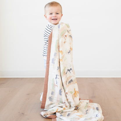 Colcha de Cuna - Cotton Muslin - Savannah