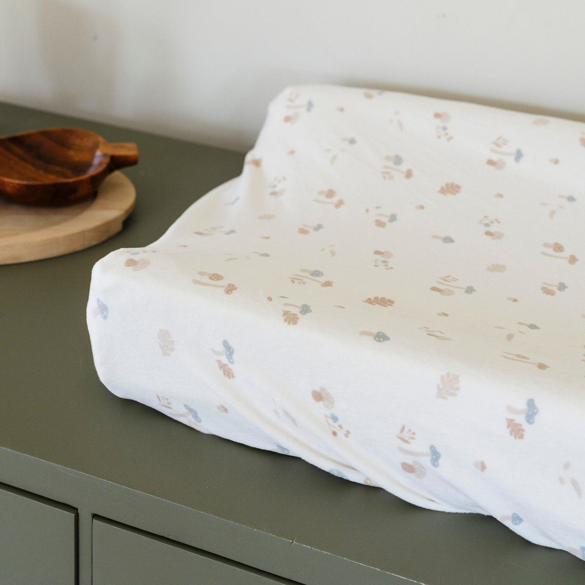 Funda Colchón Cambiador de Muselina - Saranoni - Mushroom