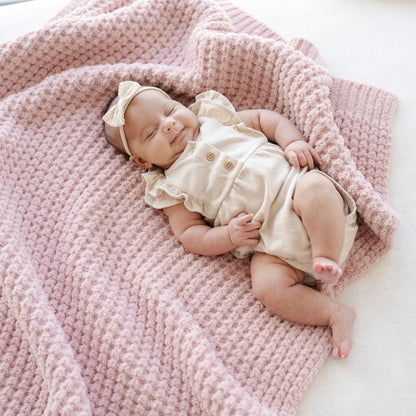 Cobija Waffle Knit - Rosette