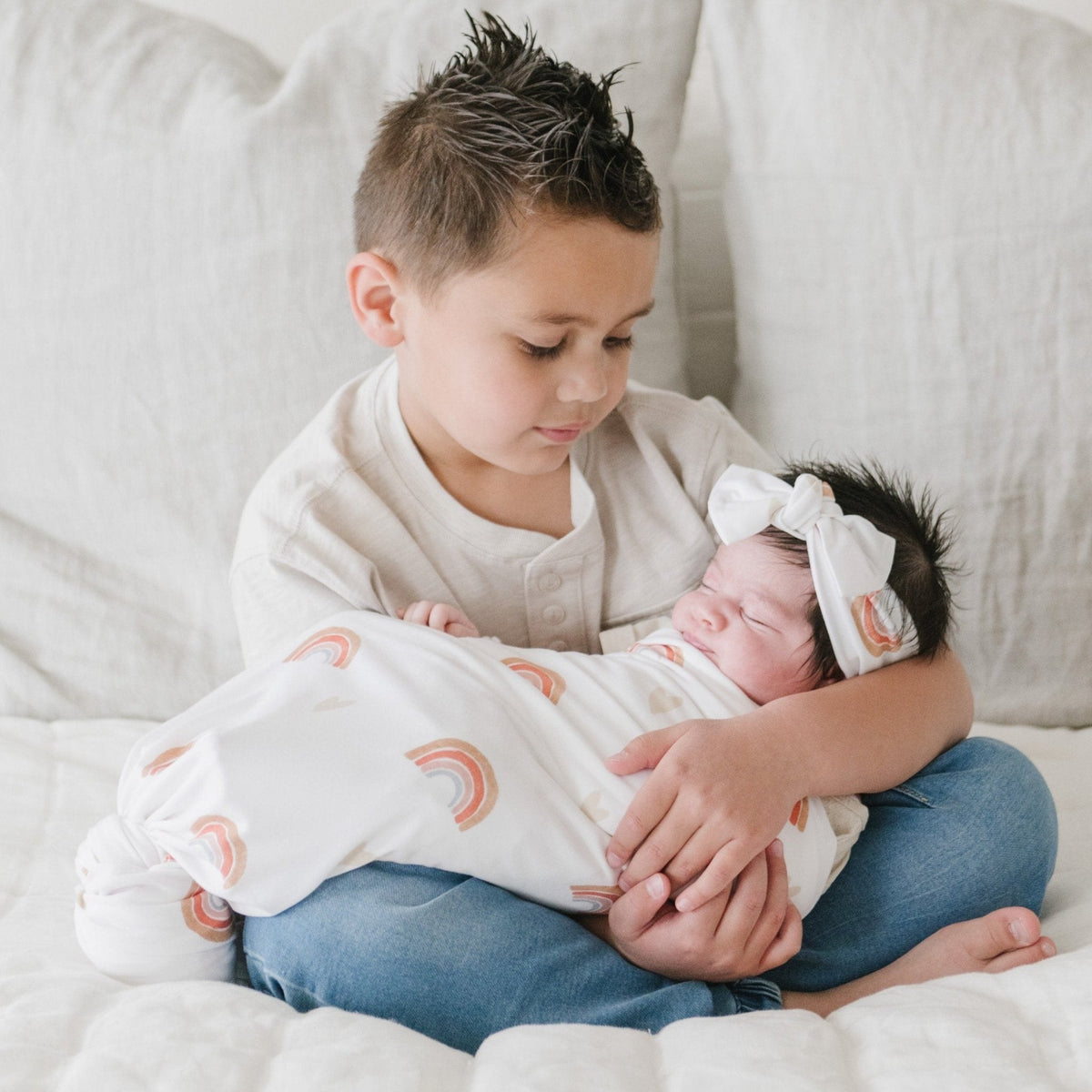 Swaddle Elástico - Over the Rainbow