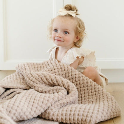 Cobija Waffle Knit - Wheat