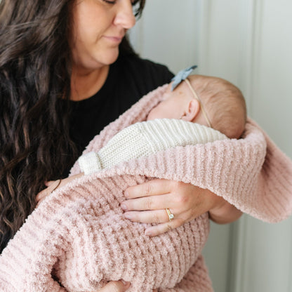 Cobija Waffle Knit - Rosette