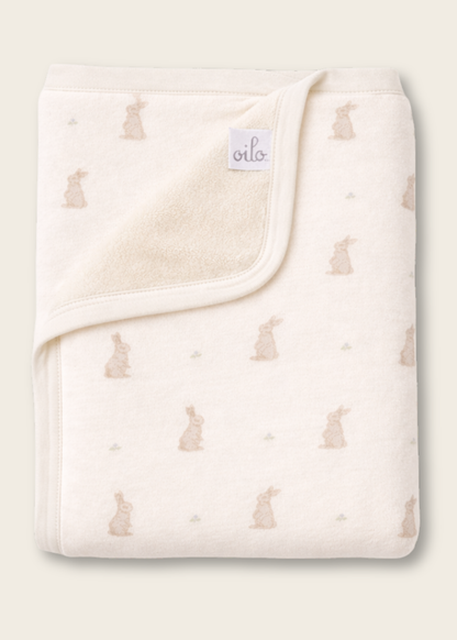 Cobija Cuddle de Jersey y Plush - Bunny