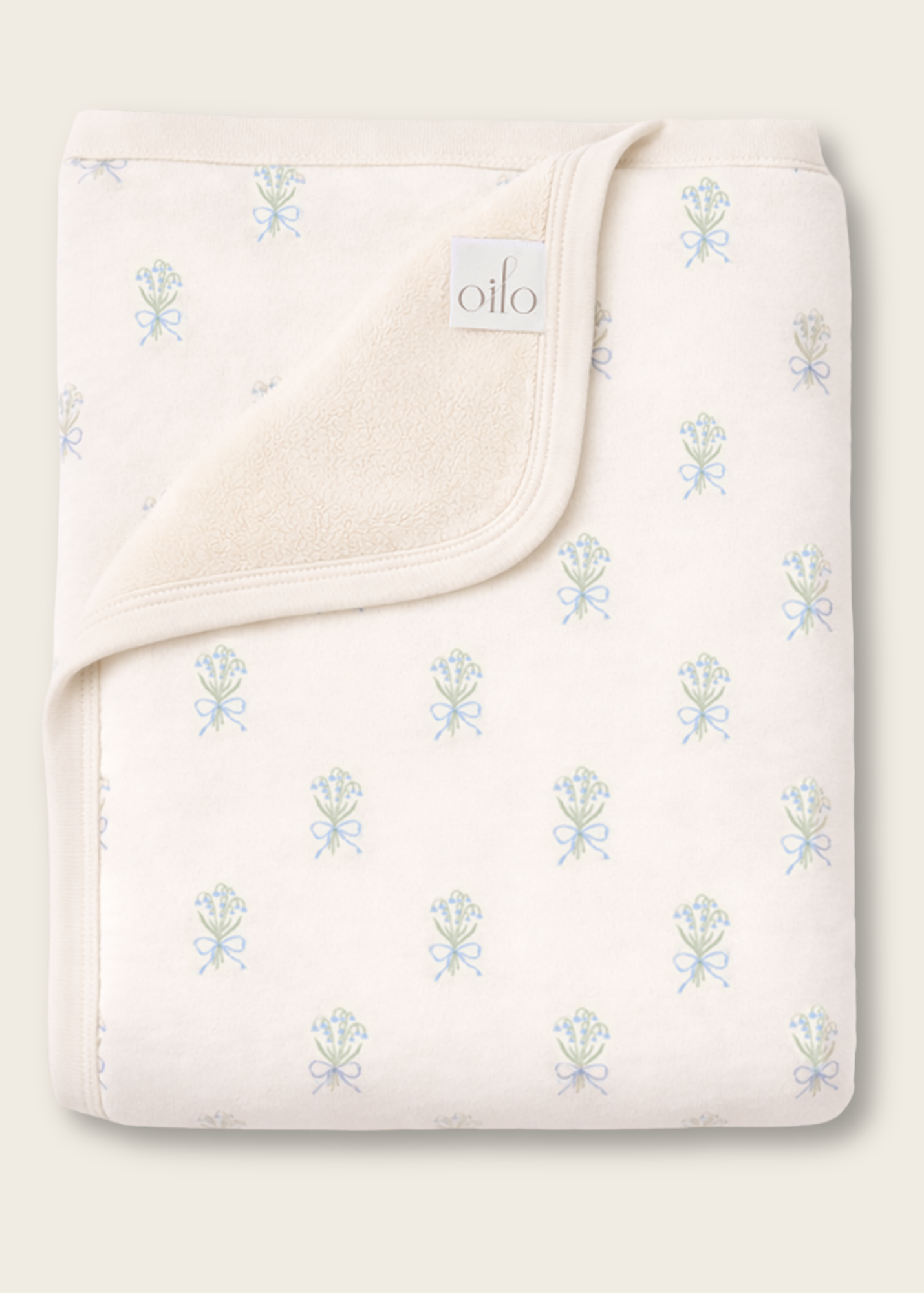 Cobija Cuddle de Jersey y Plush - Lily of the Valley