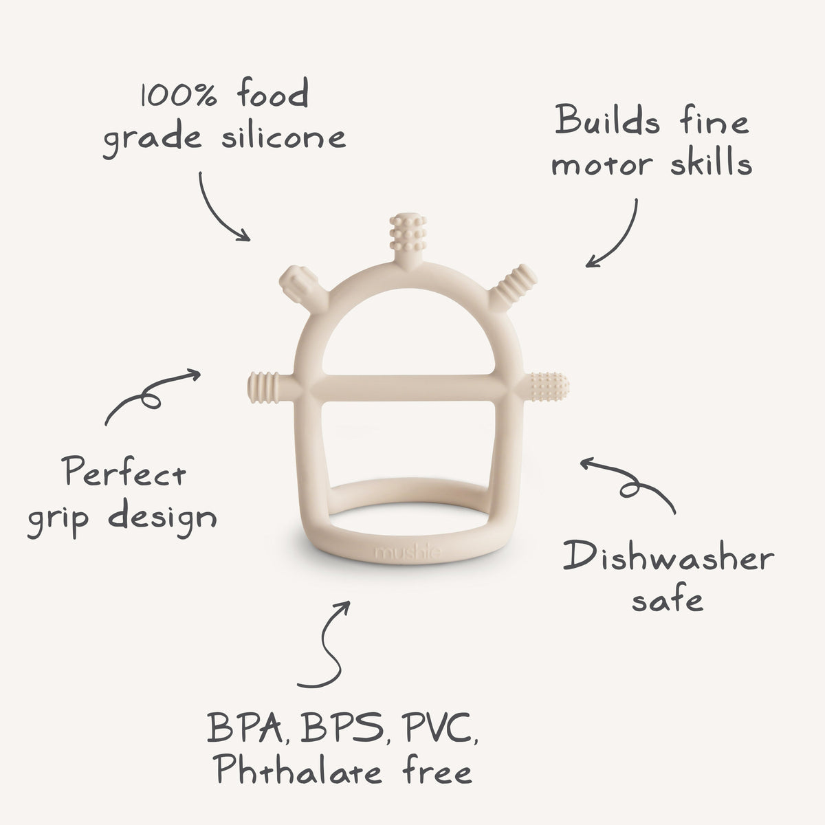 No-Drop Sensory Teether - MSH